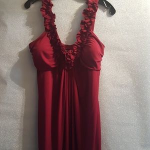 Enfocus Studio Scarlet Ruffle Mini Dress